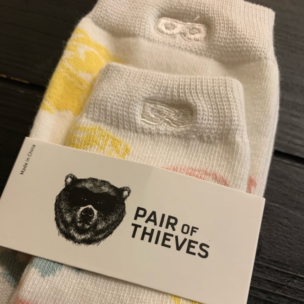 Pair of thieves mommy and baby socks